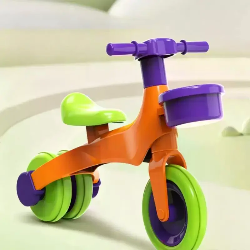 1Pcs Dollhouse Mini Tricycle Simulation Small Bike Model Toys Miniature Home Ornament Dollhouse Accessories view 2