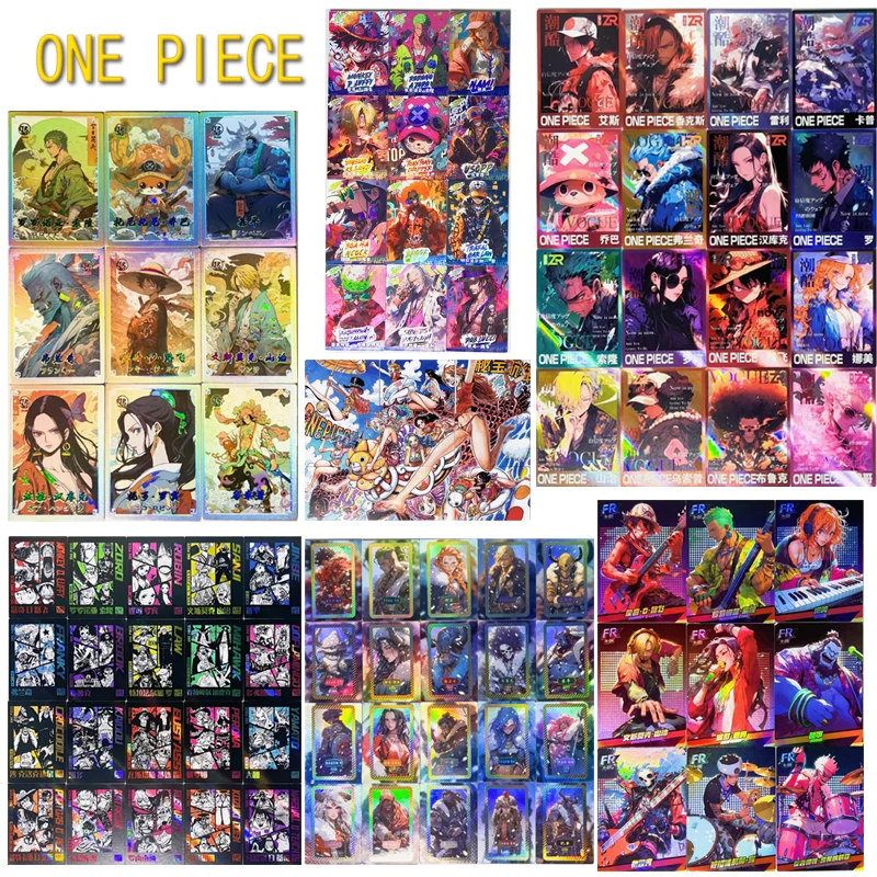 

Anime Jiukatang One Piece SSR UR FR JR Card Monkey D Luffy Nami Roronoa Zoro Usopp Nico Robin Game Collection Birthday Gift