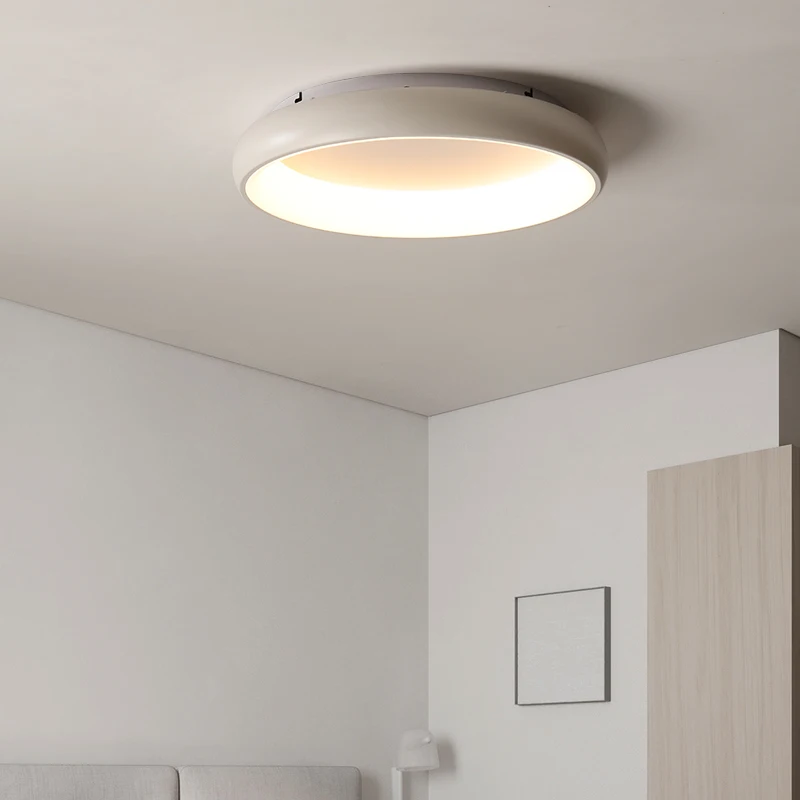 Round LED Ceiling Chandelier For Bedroom Dining Room Hotel Kitchen Foyer Restaurant Apartment Office Loft Villa Indoor Light