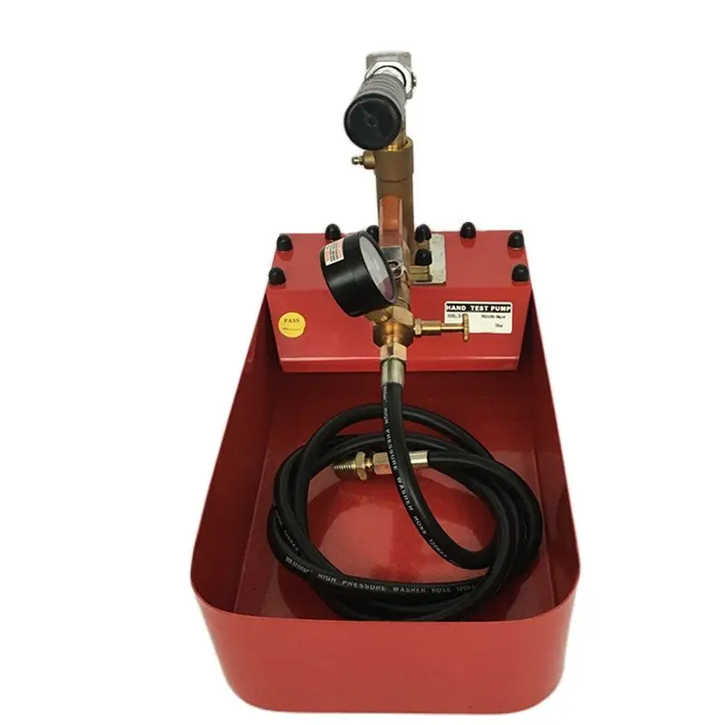 Red Manual Test Pump