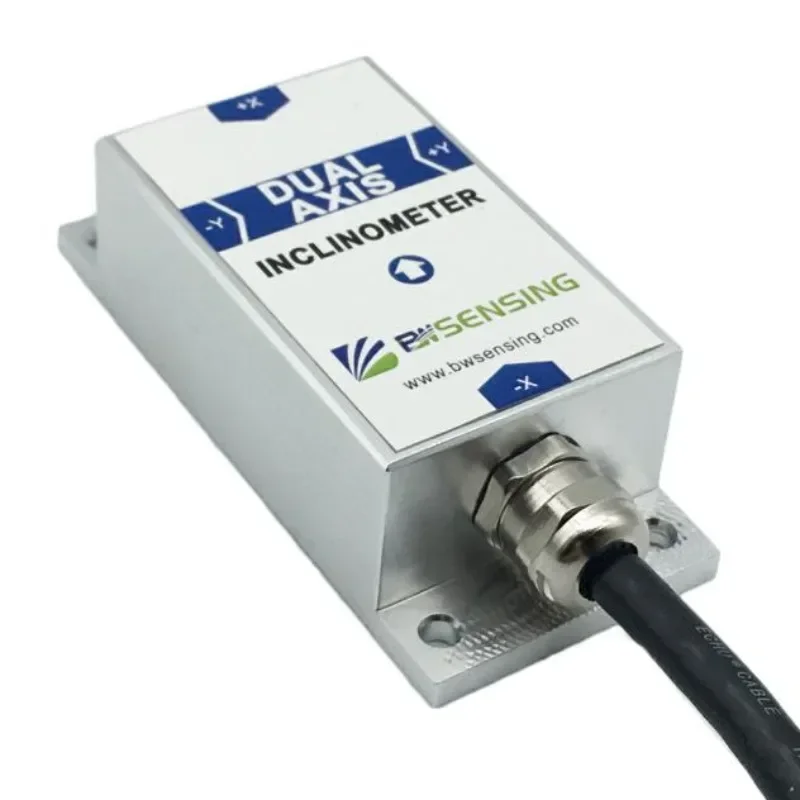 

Двухосевой инклинометр BWSENSING BWM426 Точность 0,01 градуса Цифровой выход RS232 RS485 TTL Опционально