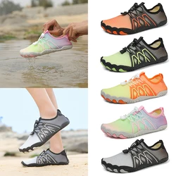 Zapatos de baño antideslizantes para exteriores Unisex, zapatos de agua para playa, zapatos acuáticos para hombres y mujeres, Fitness, Yoga, 35-46 #, verano, nuevo