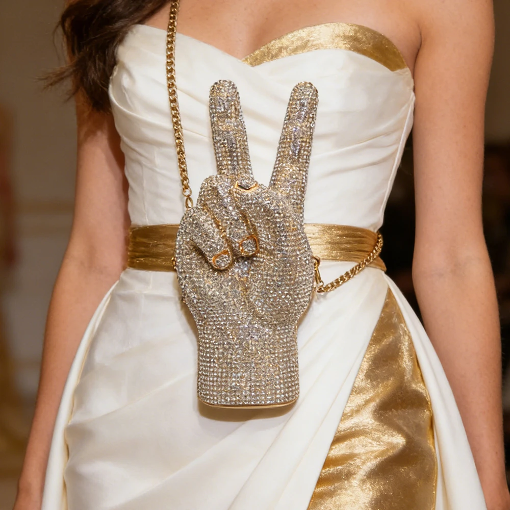 

Белая прозрачная вечерняя сумочка WHTUOHENG Victory с бриллиантами, свадебный клатч, вечерние сумочки, клатчи с драгоценными камнями, роскошные клатчи со стразами