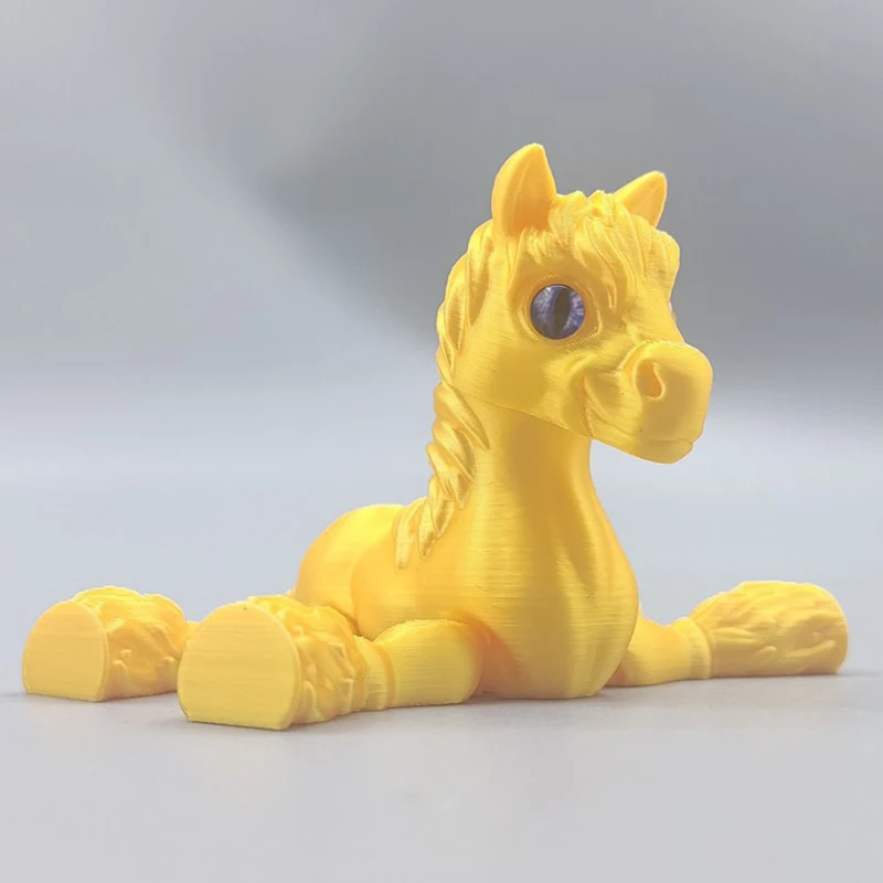 3D Horse Ariculated Crystal Horse 3D Printed Horse Flexible  Toy For Festival Home Decoration Executive Desk Decorations - Image 5