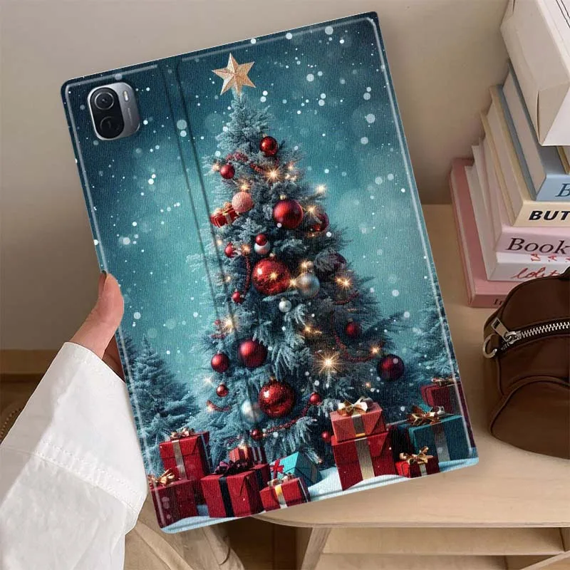 

Artistic Christmas Tree For Xiaomi Redmi Mi Pad 8 7 6 5 4 2 SE K 12.4 11.2 12.1 11 8.8 Pro Max Ultra Inch Tablet Case