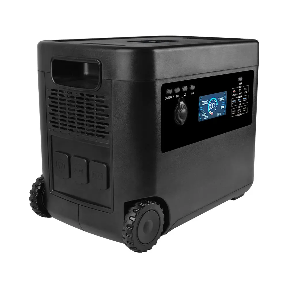 

Wholesale 2304Wh Potable 3000W Home Solar Generator System for Home Portable Generator