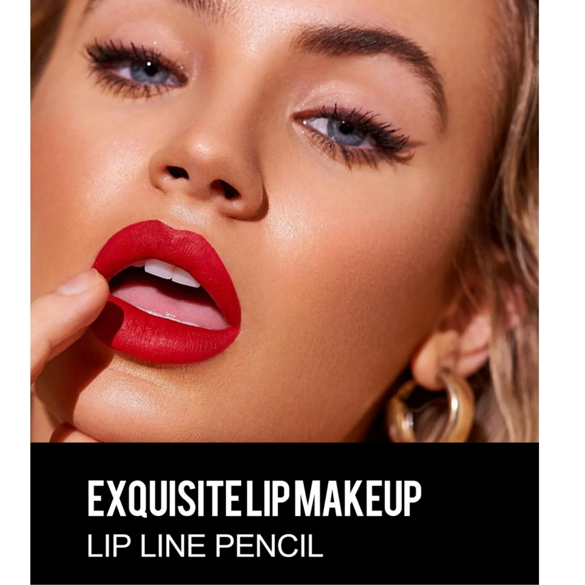 HANDAIYAN Set di matite per labbra opache Penna per labbra Penna per rossetto opaca delicata morbida naturale a lunga durata impermeabile a prova di sudore