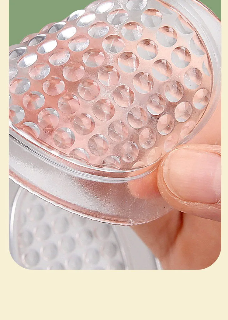 GEL Silikon Sieben Punkte Einlegesohlen Frauen High Heels Einzelne Sandalen Schuhe Kissen Selbstklebende Einlegesohle Waschbare Schuh Pads Sommer – Detail 10