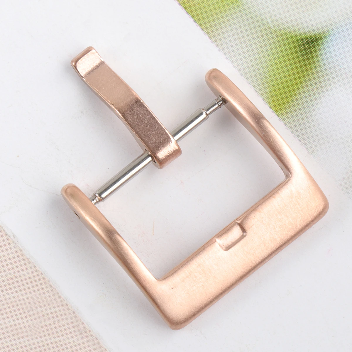 

2 Pcs Watch Bands Straps Stainless Steel Buckle Watchband Buckles for Watchstraps