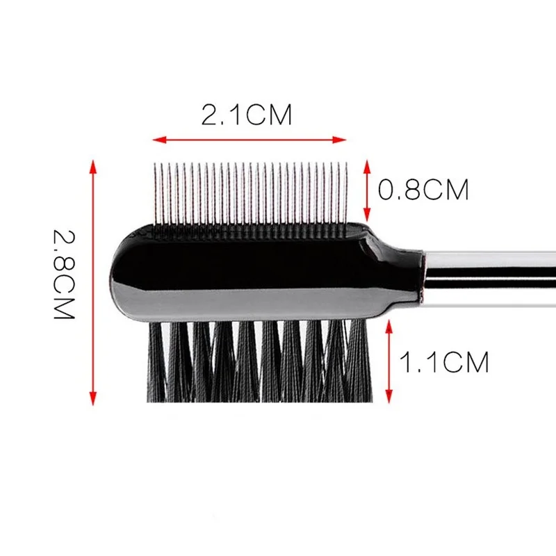 Double-Sided Head Pet Eye Comb Brush Pet Tear Stain Remover Comb Cleaning Grooming Brush For Small Cat Dog Pets Accessories