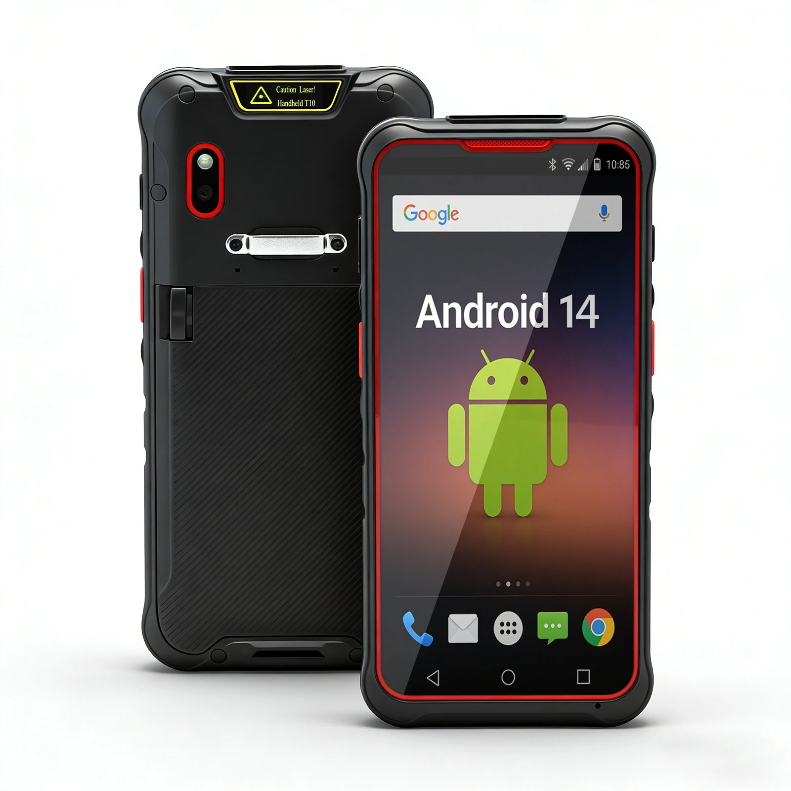 

Android 14 handheld PDA 2D QR Barcode Scanner 4G LTE WIFI BT NFC RFID Reader Waterproof Rugged PDAs