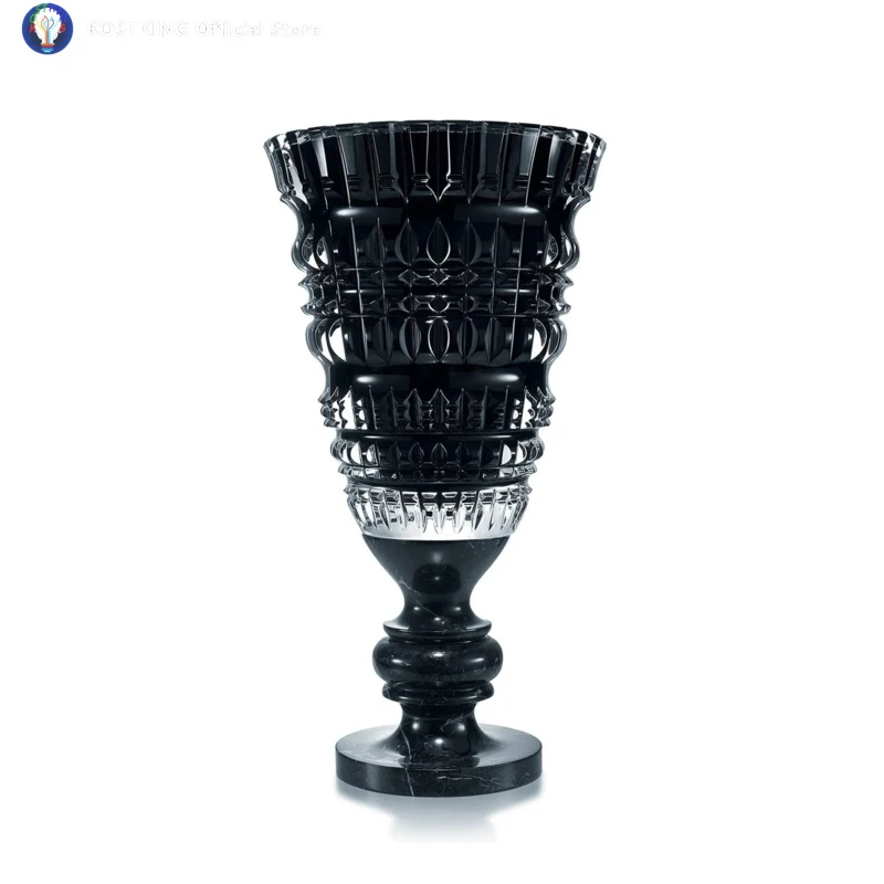 Phantom Crystal Glass New Era Classical Flower Device Exquisite Gift Decorative Flower Vase