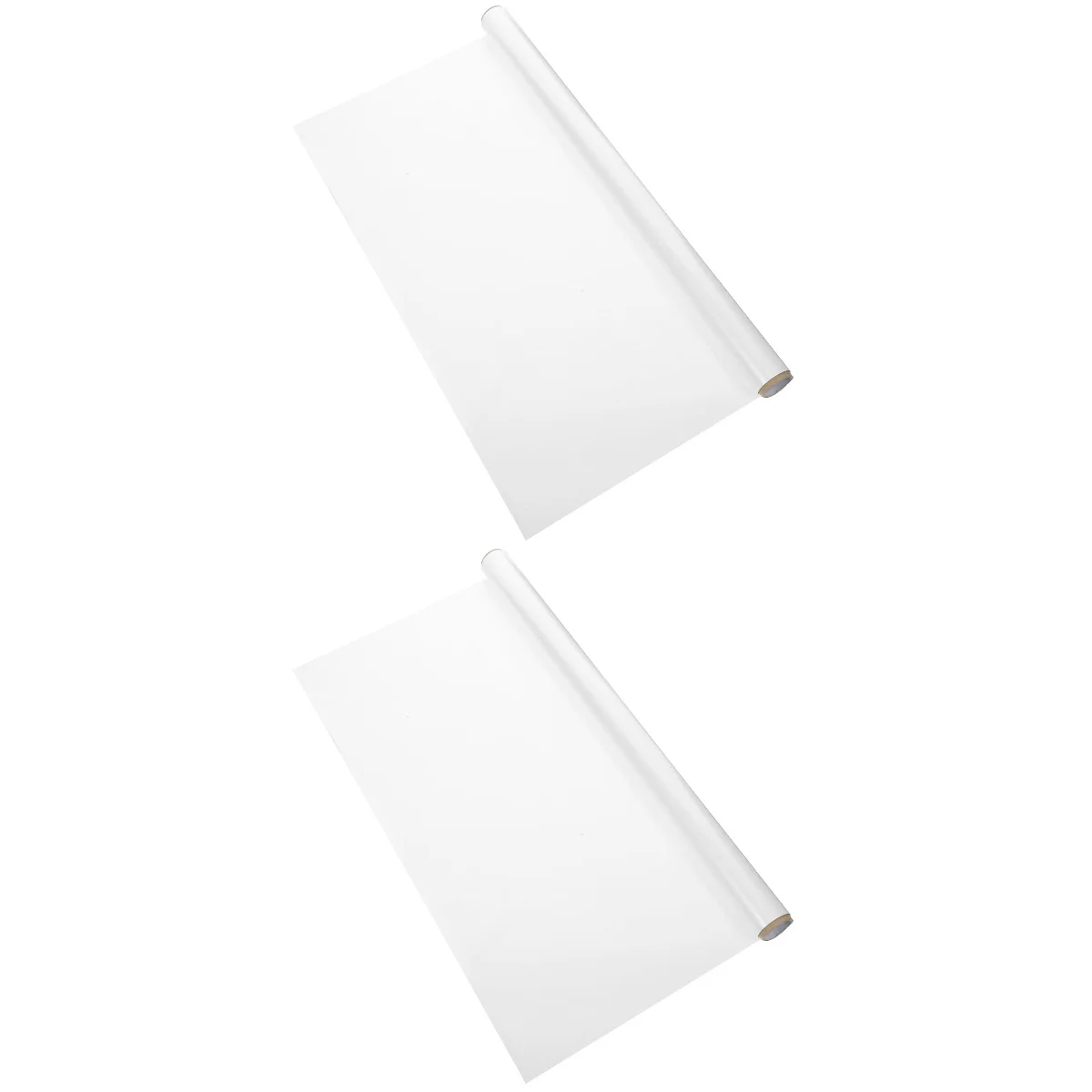 

2 Sets Writing Board Static Whiteboard Stickers Child Dry Erase for Wall Pvc Paint