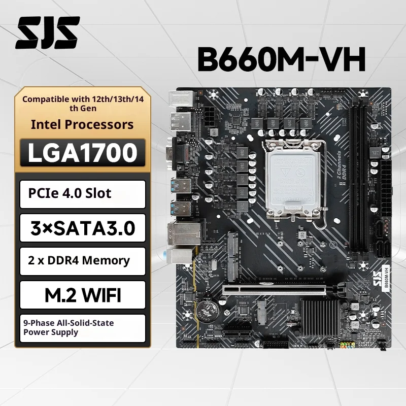 Sejishi B660M-VH Pc…