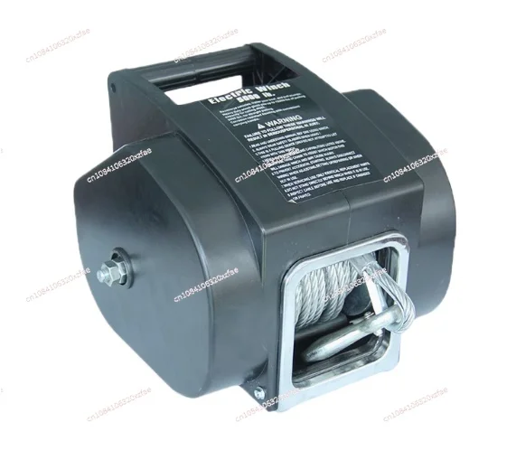 กว้าน 2000lbs เรือพกพา / เรือยอชท์ กว้านไฟฟ้า เรือยาง กว้านรถแทรกเตอร์ 12v