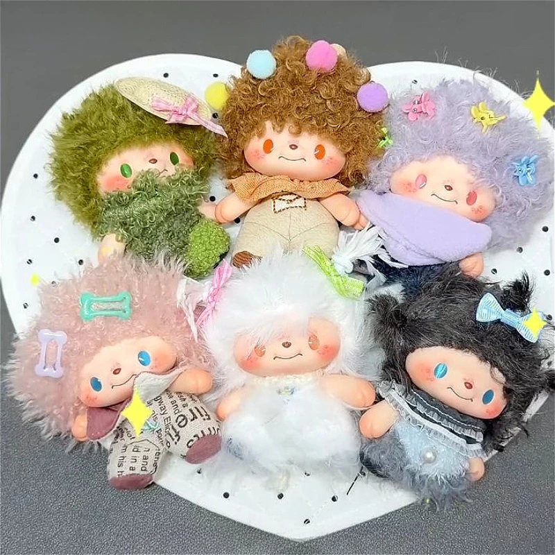 Paikke Lucky All The Time Series Blind Box Surprise Bag Pendant Collegogo Cute Anime Vinyl Plush Doll Mystery Keychain Toys Gift