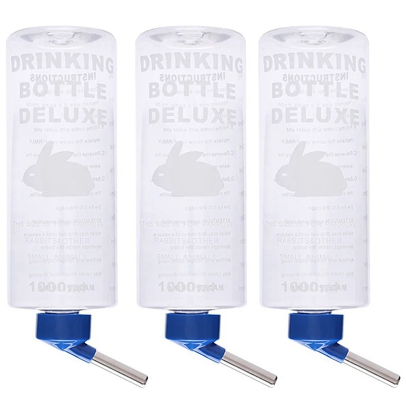 AD23-1000Ml 小動物水飲み場自動飲料水ぶら下げ水ボトルモルモットフィーダーに適した