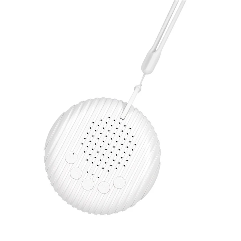 Afbeelding 4: White Noise Machine, oplaadbare draagbare slaapgeluidsmachine met timer voor thuis, kantoor, slaapzaal-B60B