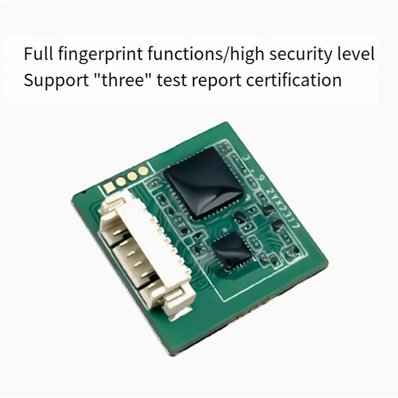 Fingerprint Identification Module ZW0608 Square Semiconductor Capacitive Fingerprint Acquisition Sensor Switch Module