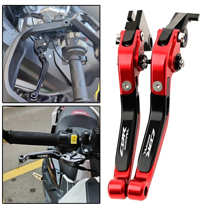 

Для Honda CBR600RR 2003-2006 CBR 600RR аксессуары для мотоциклов тормозные рычаги выдвижной регулируемый складной гидравлический рычаг ручки