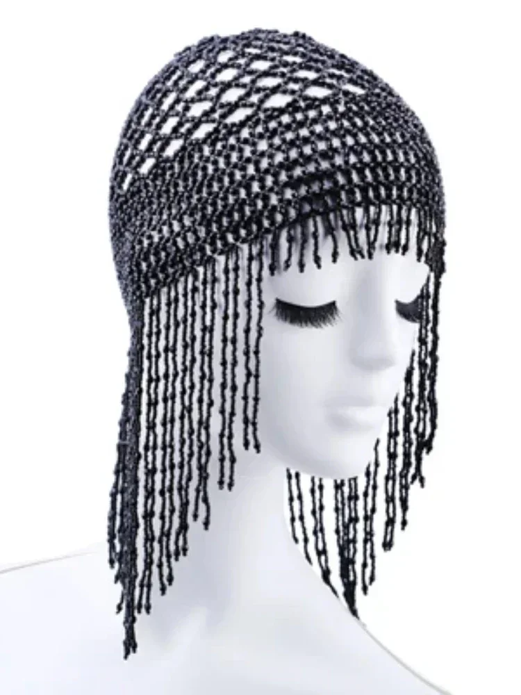 Costumes couvre-chef femmes cléopâtre exotique perlée danse du ventre tête chapeau accessoire de cheveux casque pour fête de mariage montrant