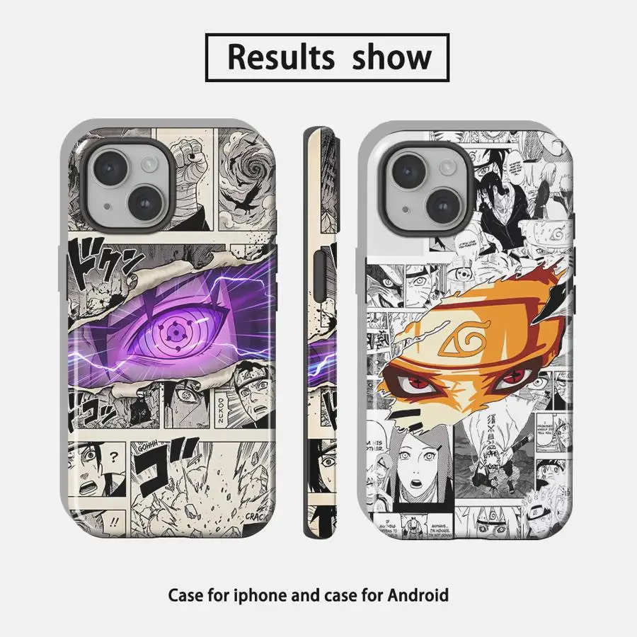 Capa de Celular de Capa Flexível para Apple iPhone 17 14 15 Plus Pro Max Air 11 16 XS XR 13 16e 12 Uchiha Itachi Papel Rasgado
