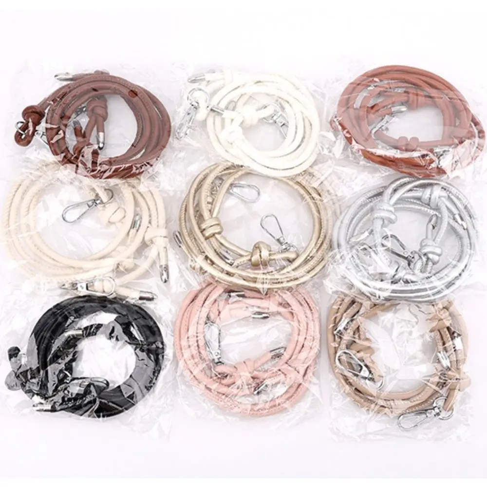 Fashion PU Leather Leather Shoulder Strap Adjustable DIY Replacement Bag Strap Solid Color Waterproof Handbag Belt Women Girls
