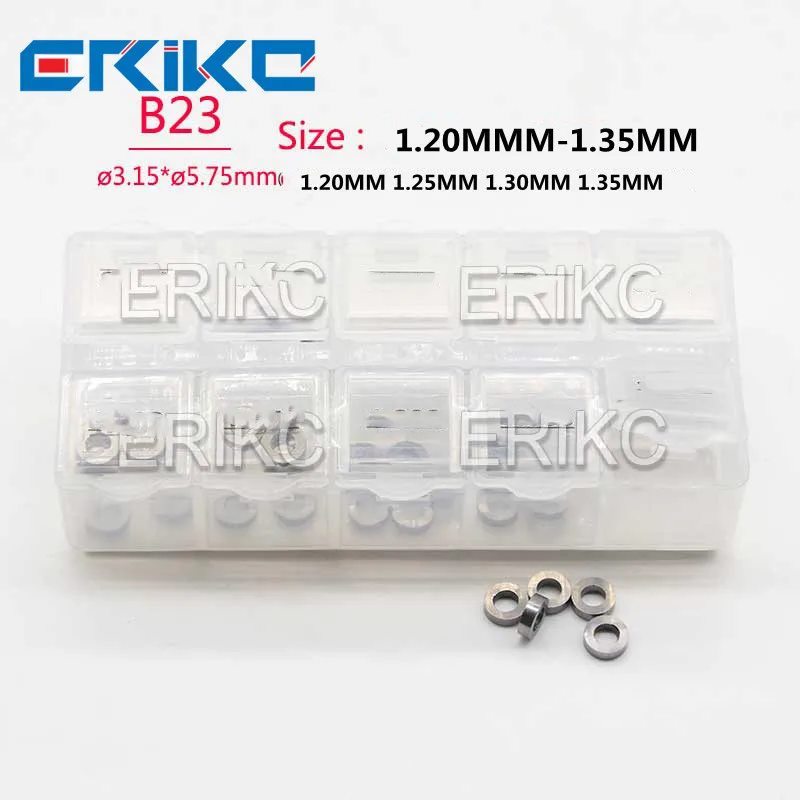 

ERIKC B23 Gaskets 1.20MM-1.35MM Diesel Fuel Injector Nozzle Washer 1.25MM 1.30MM 1.35MM 1.40MM