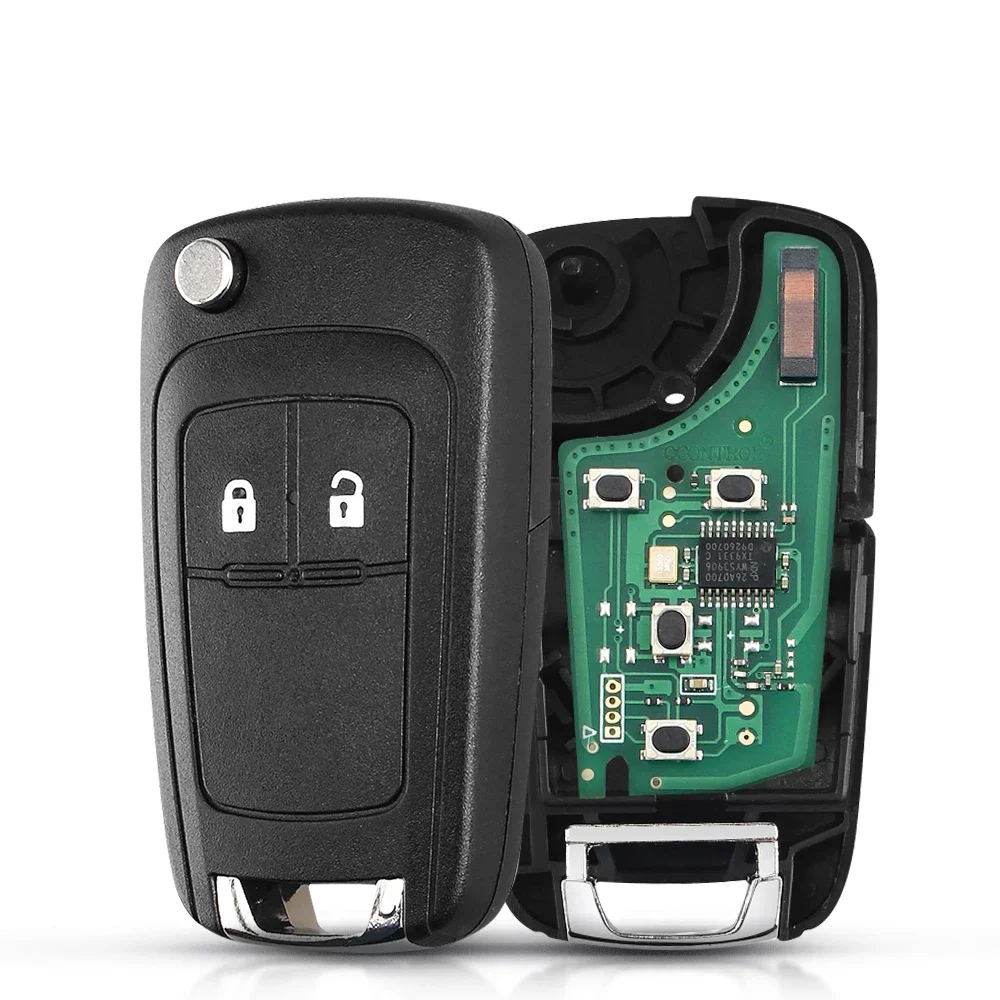 KEYYOU 315/433 MHz ID46 Chip Smart Control Geändert Flip Auto Fernbedienung Schlüssel Für Chevrolet Cruze Segel Orlando Malibu Aveo Funken