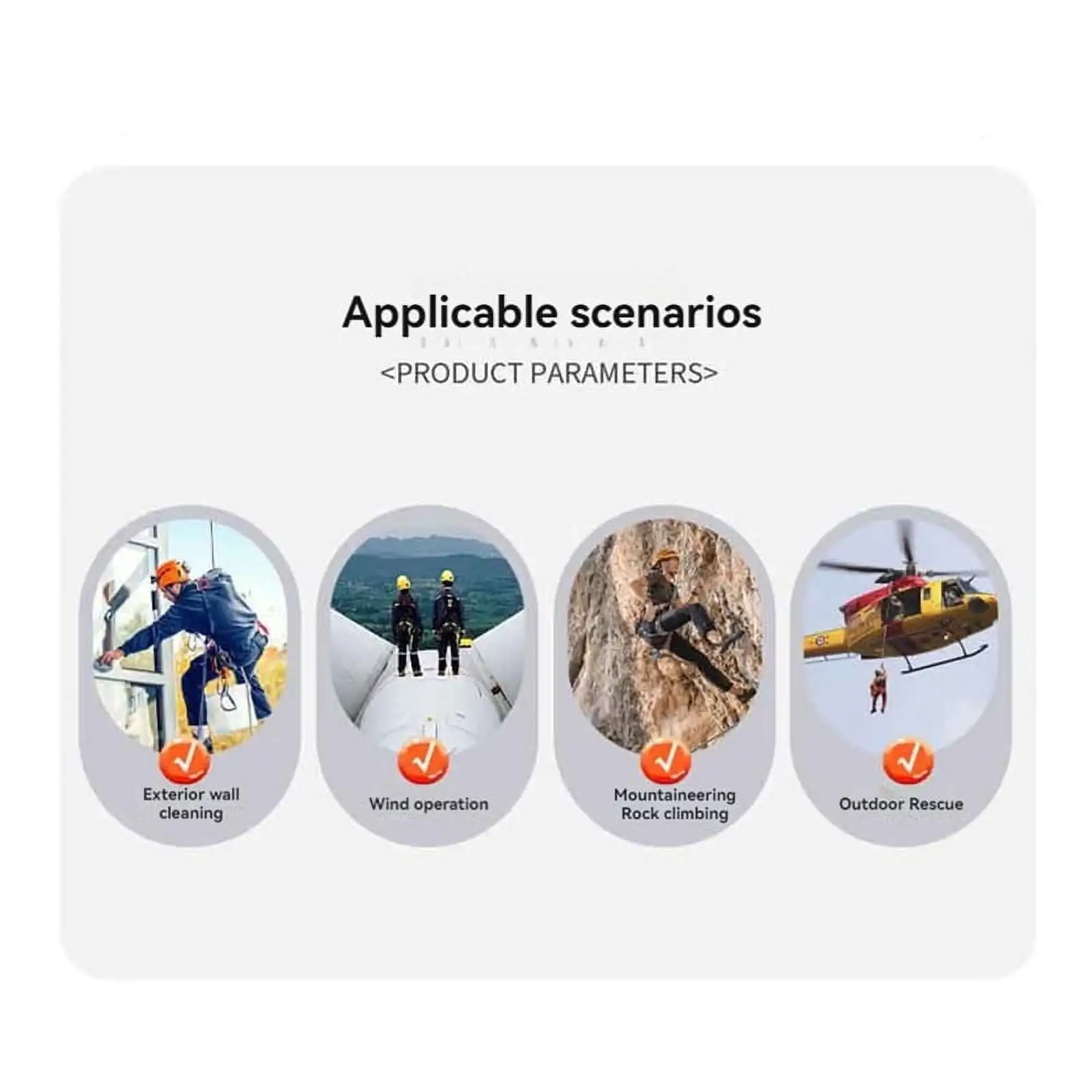 تسلق الصخور تسخير كليب أربوريست الغابات أداة تسلق الجبال Quickdraw حلقة تسلق الرف على ارتفاعات عالية العمل الإنقاذ QR هوك