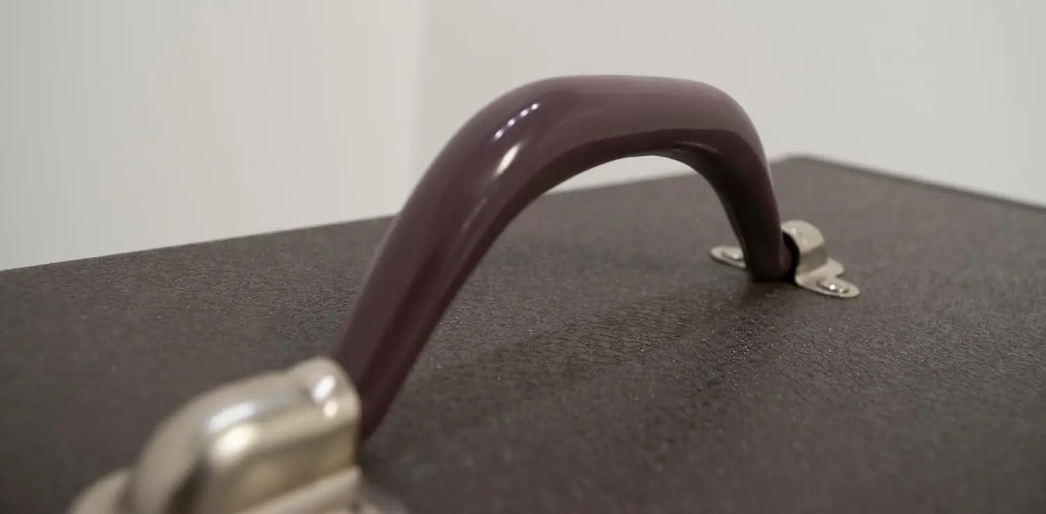 24-Inch Industrial Steel Toolbox, Brown Wrinkle Powder Coat, BW00200240