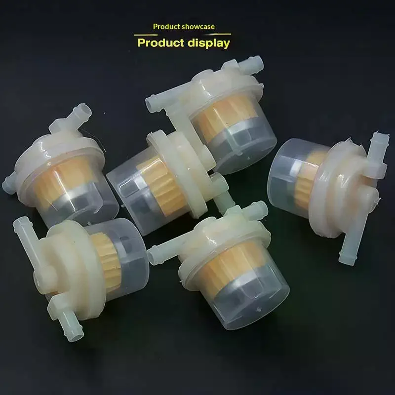 1Pc Pro Moto Small Engine Filters Universal Motocycle Fuel Filter Engine Inline ATV Fuel Gas Filter With Magnet