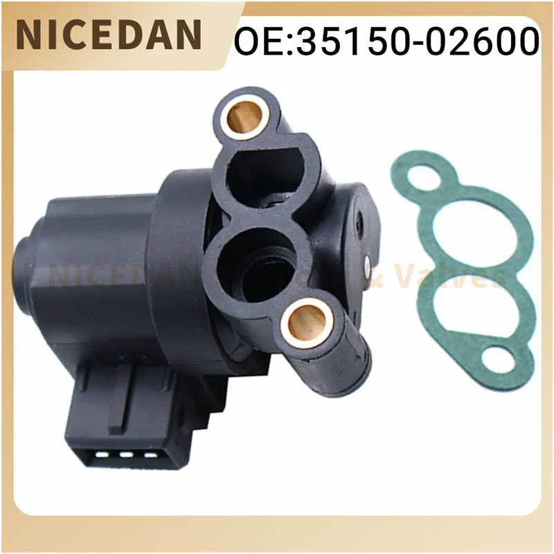 

35150-02600 Idle Air Control Valve For Hyundai Atos Accent Amica 2001-2009 Kia Picanto 2001-2010 9540930004 35150 02600 New
