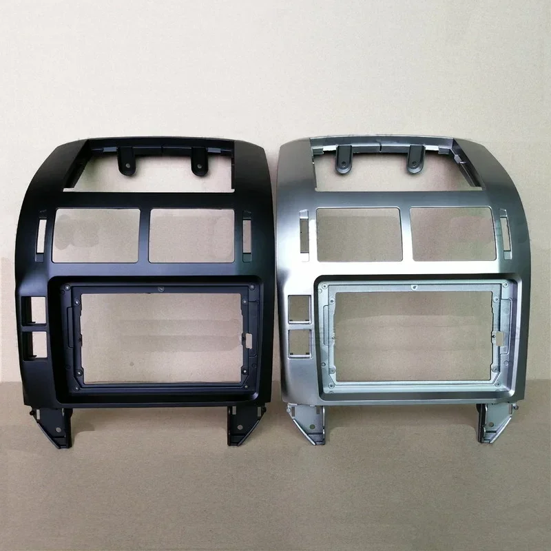Auto Audio Panel Radio Frame Auto Multimedia Frame Dashboard Panel 9 "Fcias Voor VW Volkswagen Polo 2001 2002 2003 2004 2005-2009