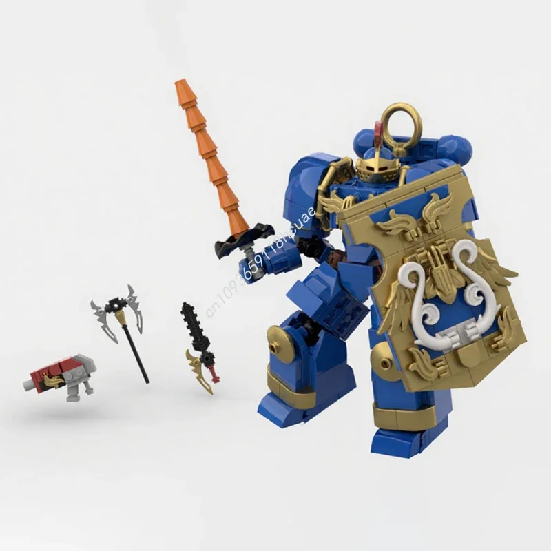 

303pcs MOC Ultramarines Gothic Sci-Fi Universe Building Blocks Solve the problem up creativity teenager Adult Christmas toy Gift