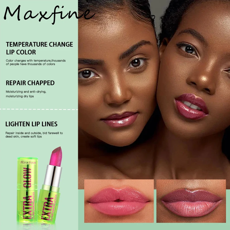 أحمر شفاه كريستالي متغير اللون ، ملمع شفاه مرطب ، مرطب شفاه يدوم طويلاً للمكياج اليومي #3