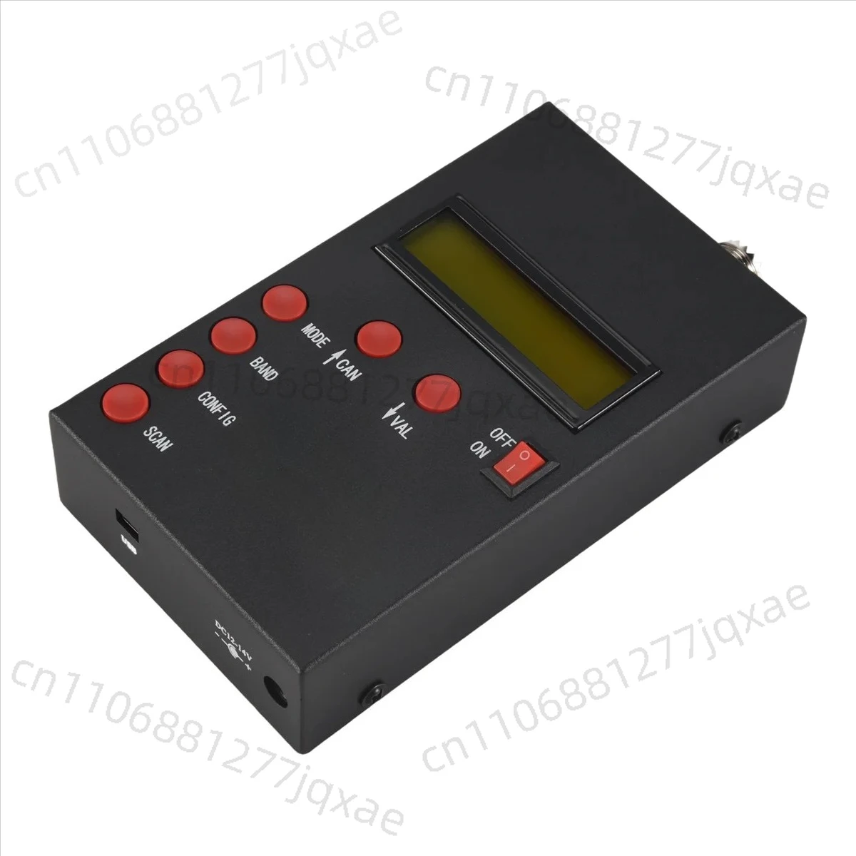 

AS63 SARK100 Antenna Analyzer Meter 1-60MHz Shortwave SWR Antenna Analyzer with 1.0 to 9.99 SWR Usable Measurement Range