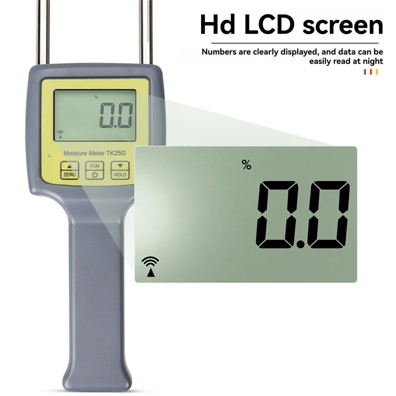 

Y22A-TK25G Профессиональный измеритель влажности зерна, цифровой тестер влажности, устройство контроля сухости для кофе, риса, пшеницы