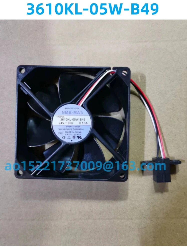 Совершенно новый флэш-вентилятор охлаждения инвертора 3610KL-05W-B49 24V 0.16A