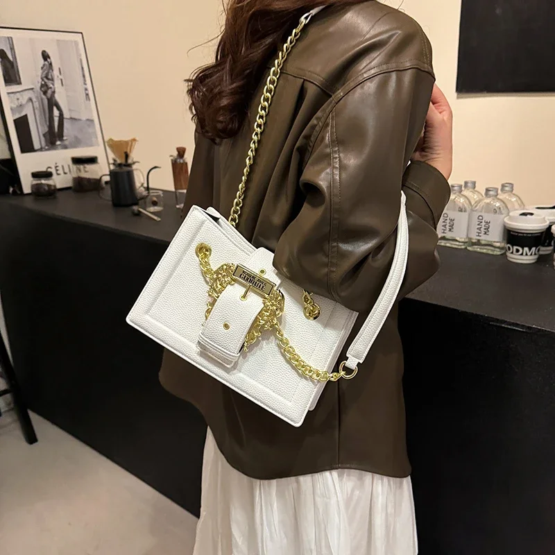 

Luxury Women Elegant Classic Leather Shoulder Bag High End Fashion Tote Handbag Daily Crossbody Chic Look