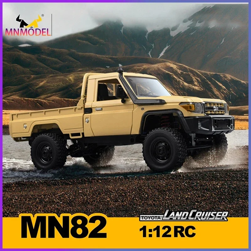 1:12 Rc Car  Mn Model Mn82 Retro Full-scale Simulation LC79 RTR 2.4g 4WD 280 Motor Remote Control RC Truck Model Car Toy