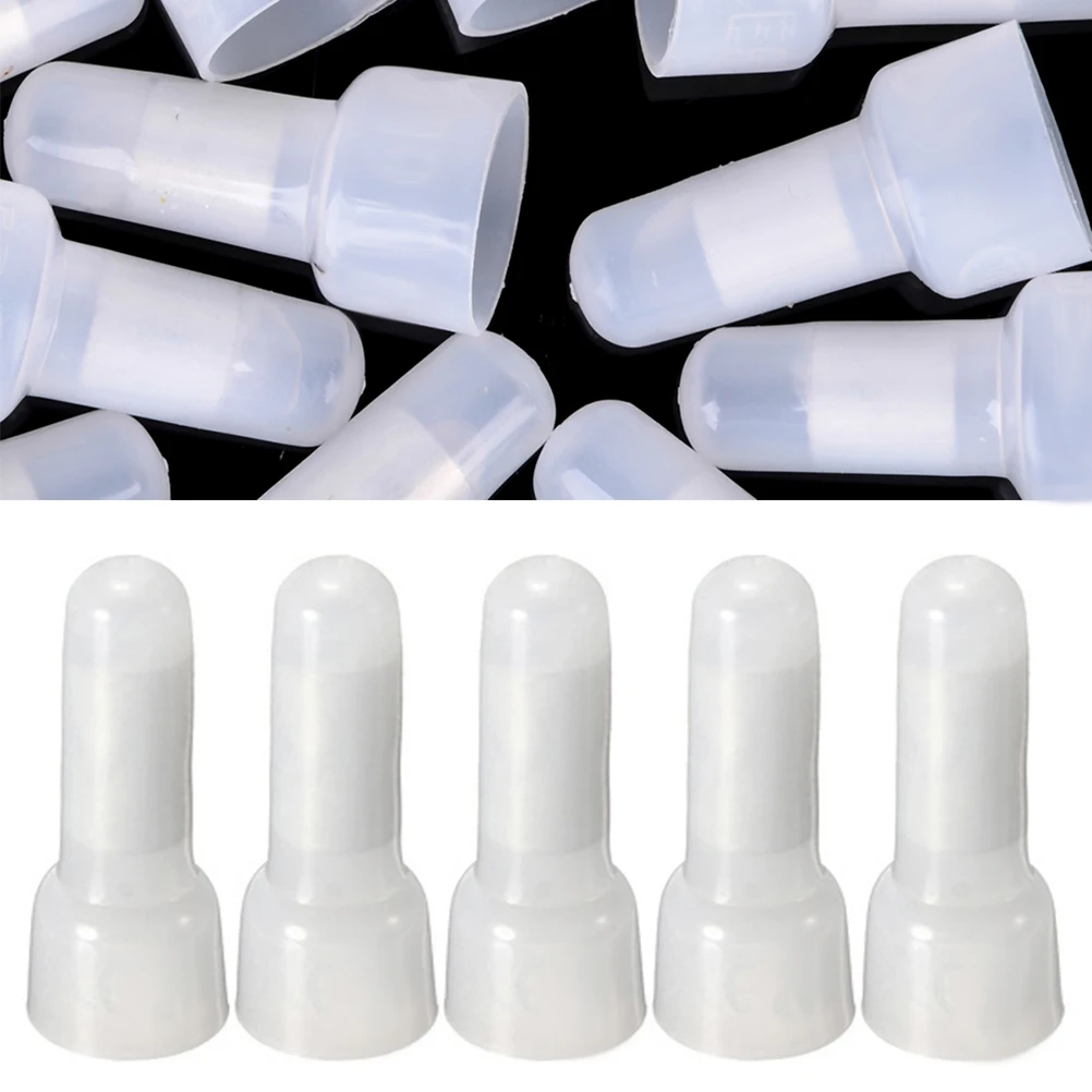 

100pcs Wire Connectors Crimp Terminals Screw Joints Quick Splice Electric Waterproof Wire Caps Reusable Car Audio Security