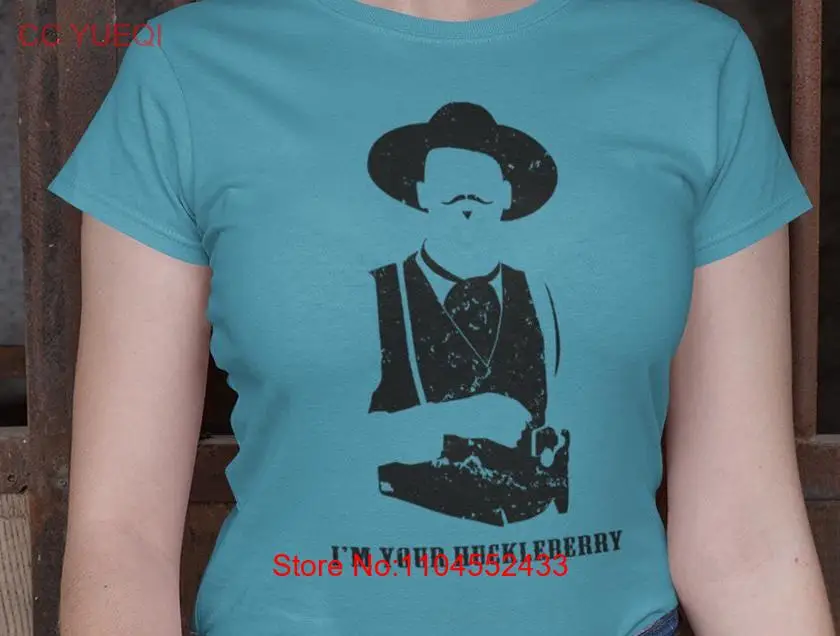 I'M YOUR HUCKLEBERRY Doc Holliday Tombstone shirt vintage western Wyatt Earp movie cowboy classic quotes