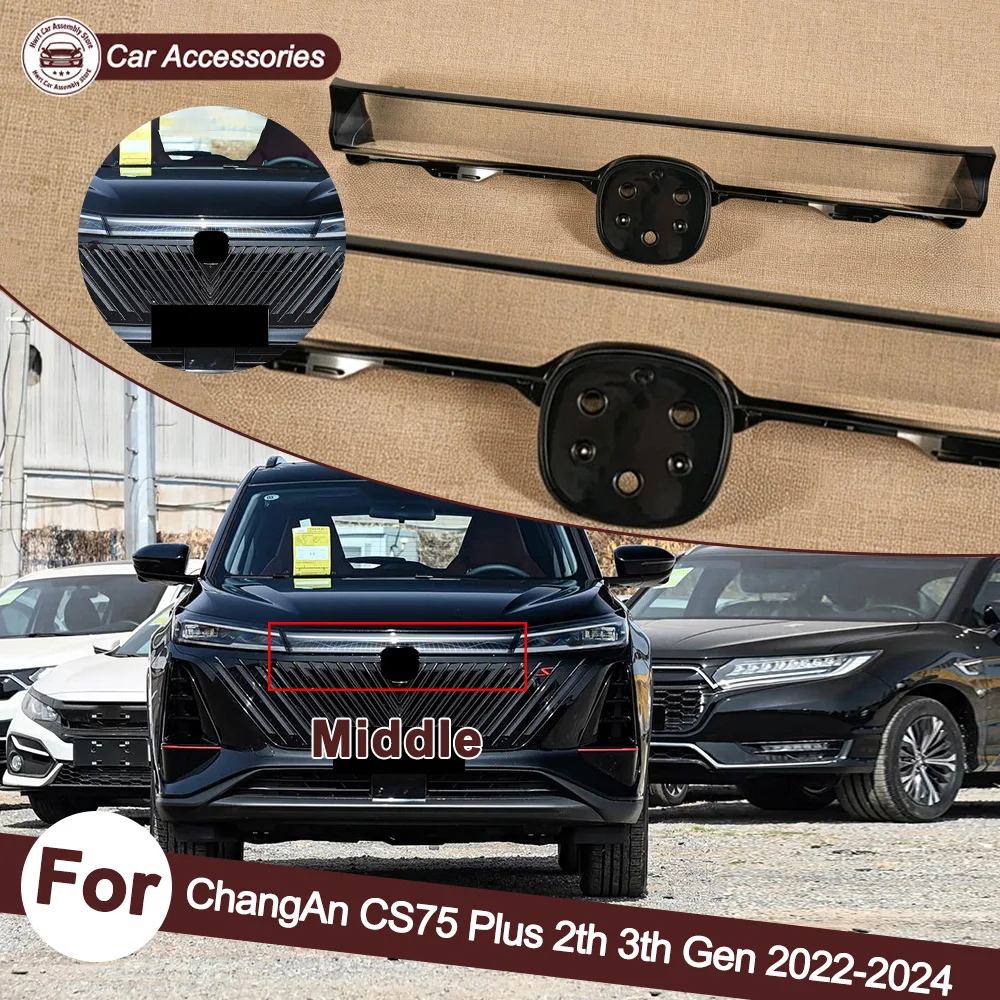 For ChangAn CS75 Plus 2th 3th Gen 2022 2023 2024 Through Front Headlight Cover Transparent Lampshade Lamp Shell Masks Plexiglass