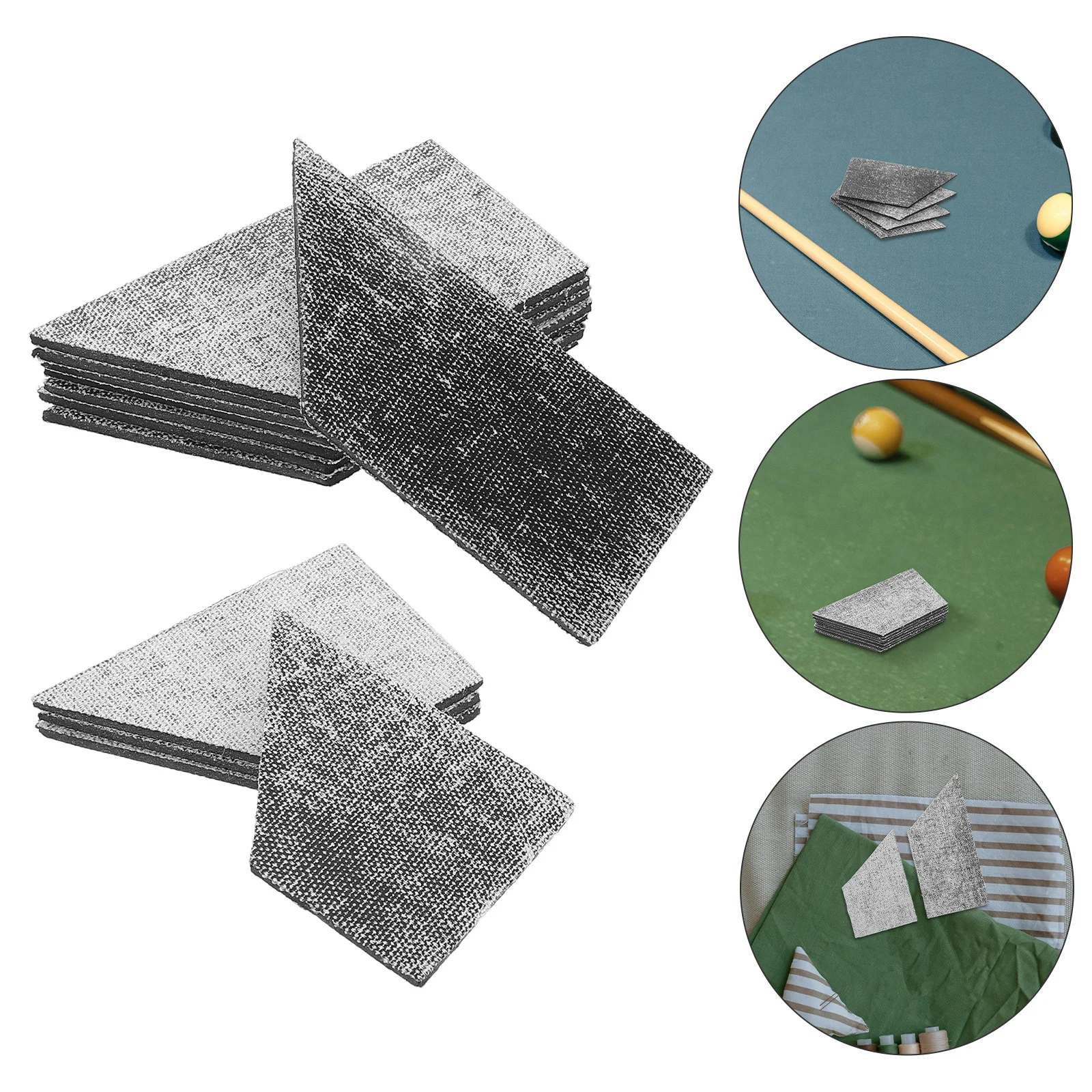 

12Pcs Billiard Table Rail Cushion Pads Durable Material Complete Set Easy Install Enhance Gameplay Protection Billiard Table Pad