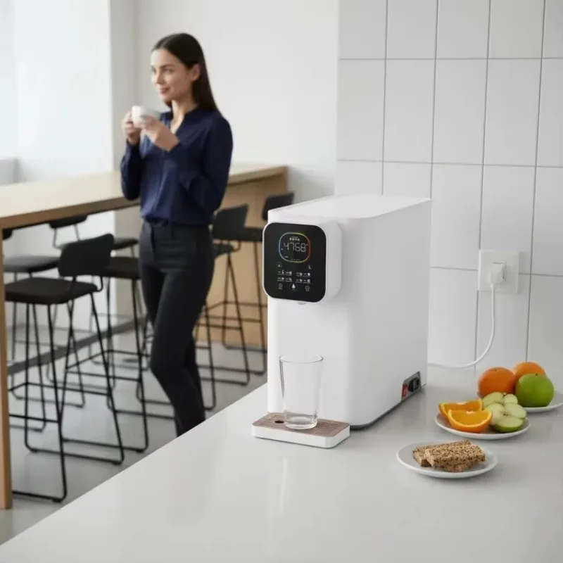 1500ml Hydrogen Rich Water Dispenser, Countertop Hydrogen Water Machine, High Concentration H2 Water Generator for Home & Office