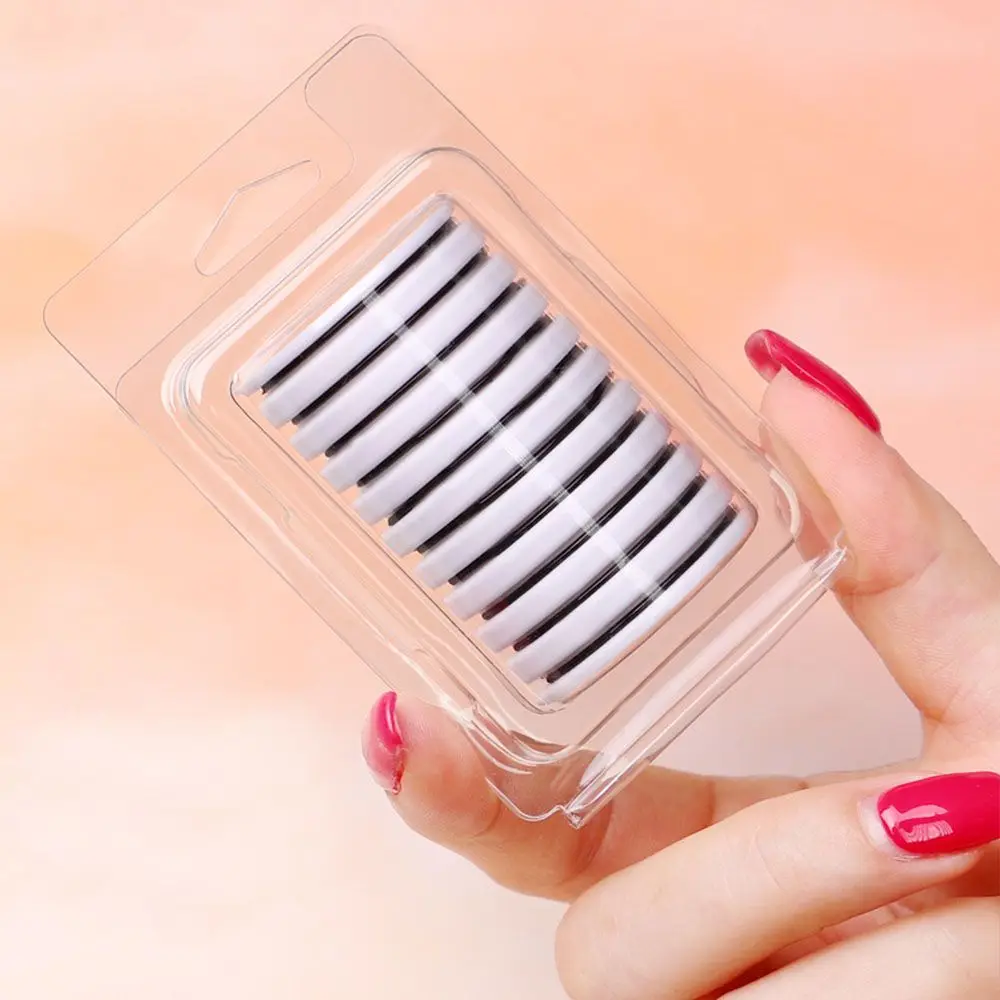 10PCS Hypoallergenic Curl Natural Makeup Tools Adhesive Tape Reusable Lash Strip Lashes Extension Tool False Eyelashes Strips