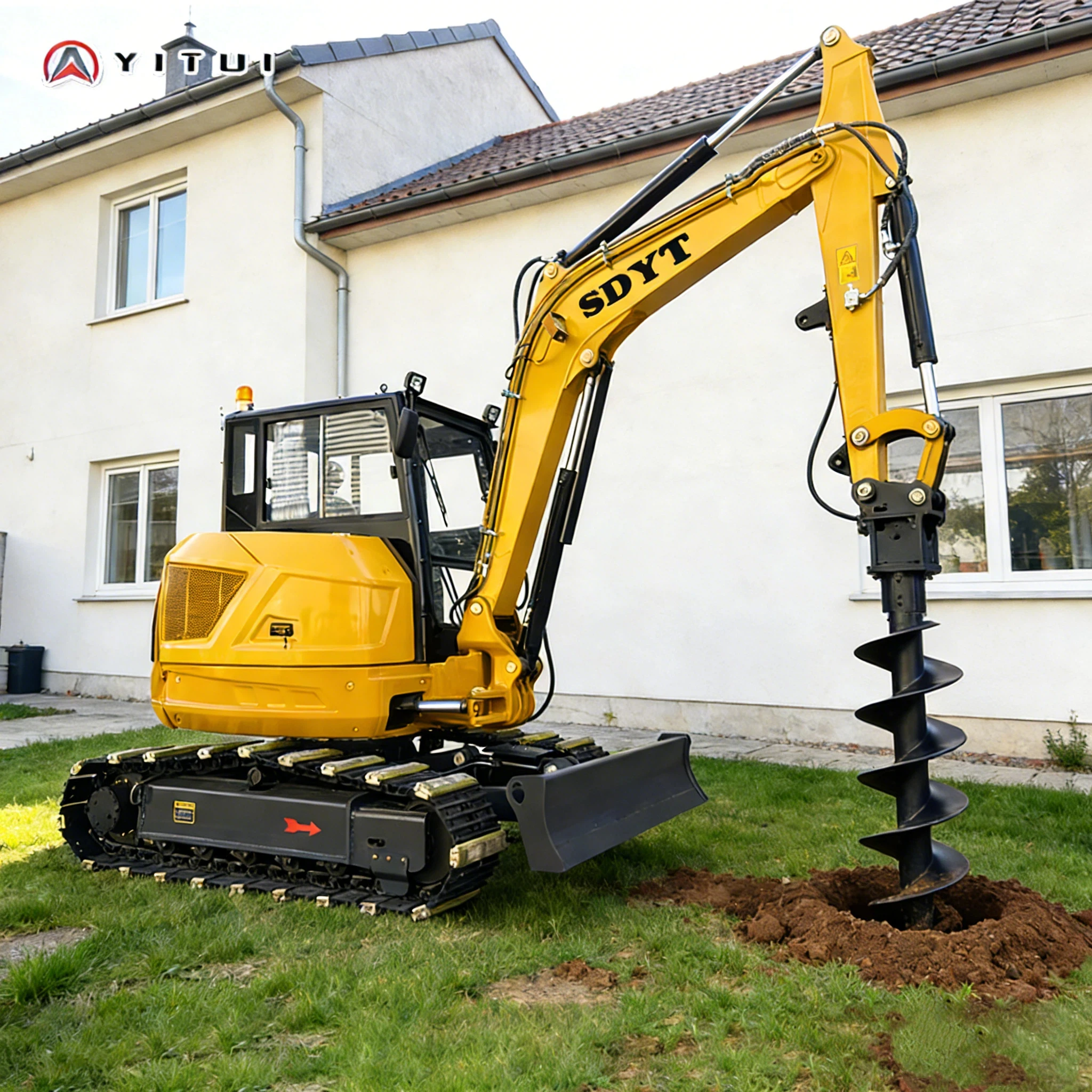 

The Latest Excavator 6.5-Ton Customized With Cab And Air Conditioning Free Transportation With Kubota Engine Long Service Life