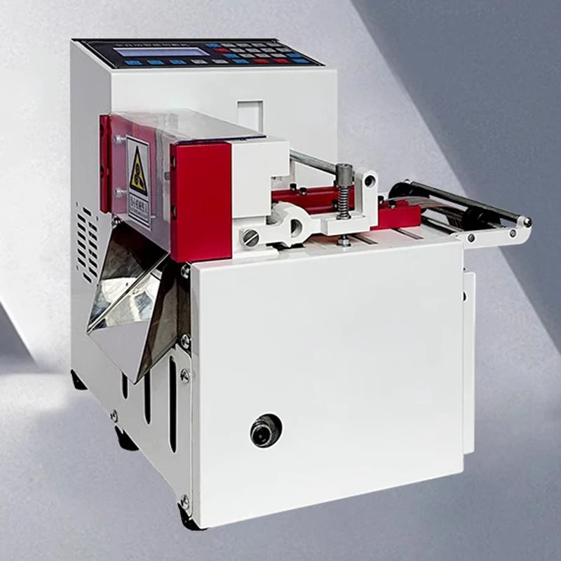 Intelligent Cutting Machine for Ear Loop Heat Shrink Tubing, Insulation Paper Fully Automatic Computerized Pipe Cutting Machine