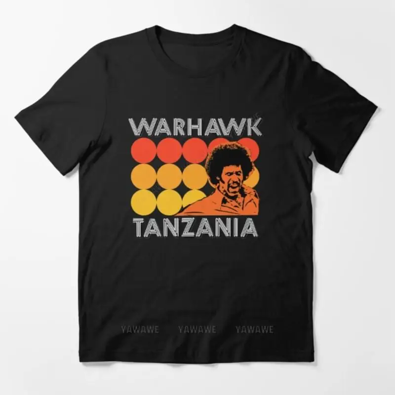 Beach man tee shirt fashion print tees Warhawk Tanzania Essential T Shirt teenager cotton Oversized tee shirt male summer top